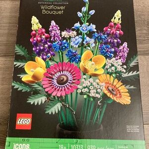 LEGO Icons Botanical Collection Wildflower Bouquet 10313 Building Toy Set